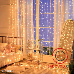 Новогодние гирлянды штора