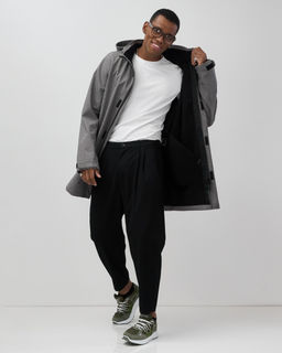 Парка спортивная мужская с капюшоном softshell серого цвета 9565Sr - Mtforce фото 15