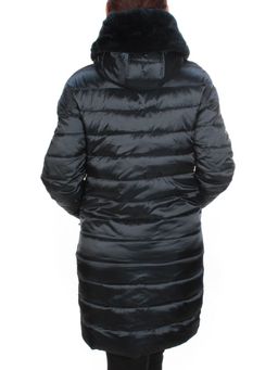 815-E03 DARK BLUE Пальто зимнее женское VISDEER (200 гр. тинсулейт) - Fashion фото 5