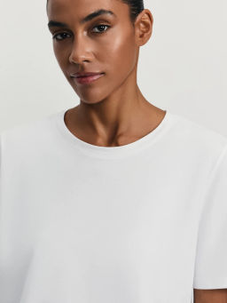 Базовая футболка из хлопка / Zarina  фото 7