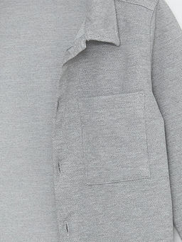 Uzun Kollu Erkek ?ocuk G?mlek Ceket