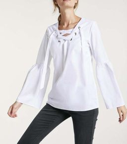 Блузка, белая