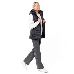 RODOS Жилет женский демисезон М-235/1 Чёрный