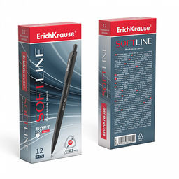 Цена за 12 шт. Карандаш механический ErichKrause SoftLine 0.9 мм, НВ (в коробке по 12 шт.)  фото 3