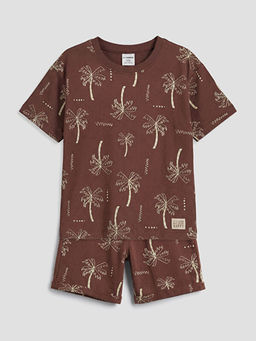 Desenli Erkek ?ocuk Ti??rt ve ?ort