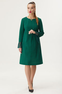 Платье Galean Style 671.1 зеленый