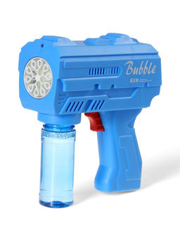Генератор мыльных пузырей Пистолет, световые эффекты, работает от батареек, синий - Simaland фото 2