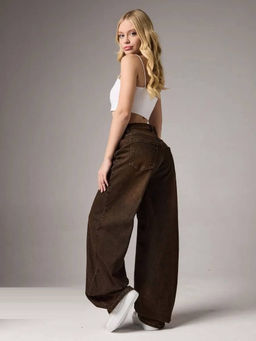 Джинсы багги