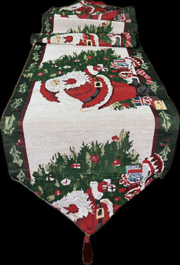 Дорожка Новогодняя на стол гобеленовая, 180х33 см микс (без выбора рисунка) - Birhome фото 8