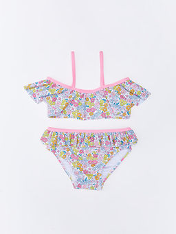 Esnek Kuma?tan K?z Bebek Bikini Tak?m?