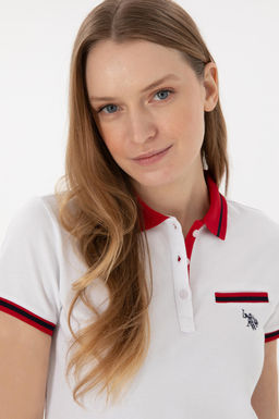 Kad_n Beyaz Ti__rt Sepette S_rpriz _ndirim - U.s. polo assn фото 2