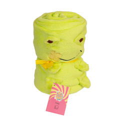 Lol&Pop Плед LLP-316 100% полиэстер №06 зеленый/лягушка