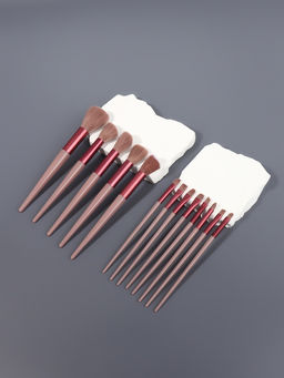 Набор кистей для макияжа PASTEL BLUSH, 13 шт., 10/22 (±1) см, сиреневый