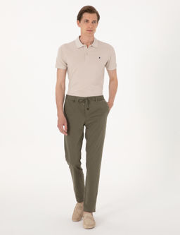 Ye_il Ex. Slim Fit Kuma_ Pantolon