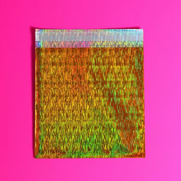 Цена за 50 шт. Пакет подарочный голографический с липкой лентой, «Звездное небо», 10×10+2 см