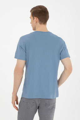 Мужская футболка цвета индиго - U.s. polo assn фото 12