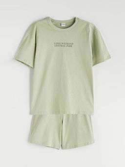 Bisiklet Yaka Erkek ?ocuk Ti??rt ve ?ort