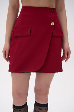 Юбка Бонни (бордовый) - Эльза фото 4