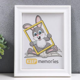 Фоторамка для фото 15×21 см Keep memories, Zoey, пластик, белый, (пластиковый экран)