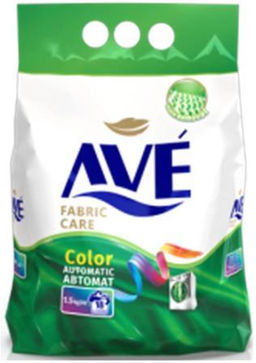 "AVE" Порошок стиральный (1500г) автомат для цветных вещей.8