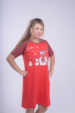 Туника Новогодний Мишка - Марлен фото 2