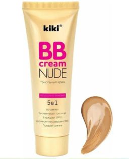 Kiki Тональный крем BB для лица KIKI NUDE тон 02 натурально-бежевый, 40 мл