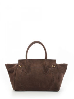 LACCOMA сумка АМ2244-2Ф-шоколадный натуральная замша