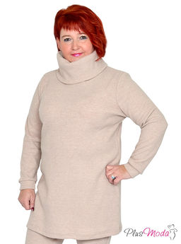 Свитер Модель №1432 размеры 44-84 - Plusmoda фото 2