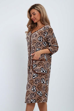 Халат велюровый на молнии (941-6) - Плиона фото 107