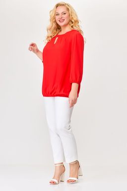 Блуза Swallow 803.2 черный+серебряный узор фото 575