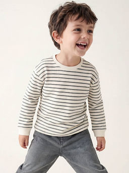 ?izgili Uzun Kollu Erkek ?ocuk Ti??rt