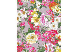 Салфетка-дорожка на стол хлопковая Цветочная феерия рис. 29026 вид 1 тк - Наталья-текстиль фото 3