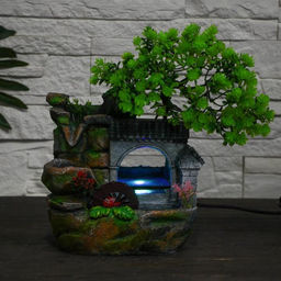 Фонтан настольный «Дерево дружбы», 16×30 см, с подсветкой, без шарика