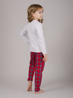 Пижама "ПД-77" сова, футер начес