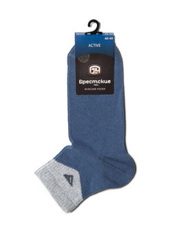 Цена за 2 пары Брестские НОСКИ МУЖСКИЕ ACTIVE 2314 (укороченные) джинс - Conte elegant фото 3