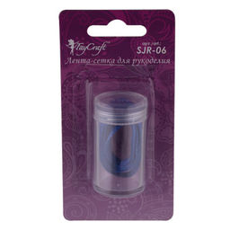 FAYCRAFT Ювелирная лента SJR-06 6 мм 5 х 1 м СК/Распродажа №17 сиреневый  фото 3