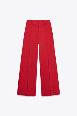 ZW COLLECTION WIDE-LEG HIGH-WAIST JEANS - Zara фото 49