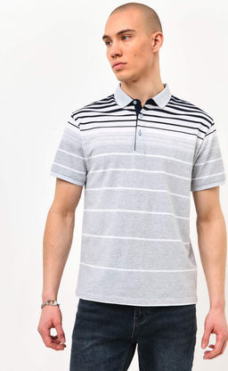 Футболка-поло F511-07-173b grey - Fine joyce фото 7