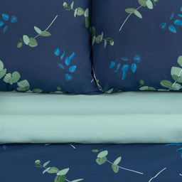 Постельное бельё Этель 2 сп Эвкалипт (вид 2) 175х215 см, 200х220 см,70х70 см -2 шт,поплин 125 г/м2  фото 2