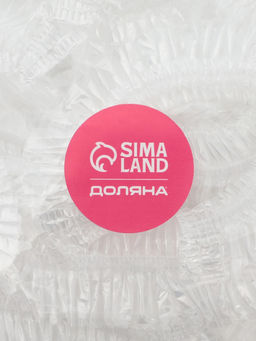 Цена за 50 шт. Шапочка для душа Доляна, прозрачная, полиэтилен