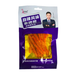 Острые снеки Латяо со вкусом куриных крылышек Yujinlong, Китай, 76 г