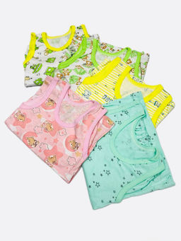 (Уп. 12 шт) Комплект: майка, трусы под памперс, арт.C-KM048-SU, супрем, раз.48-56, микс цвета - Мамин малыш фото 2