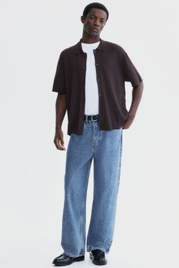Camisa en punto de canal? Regular Fit - H&m фото 5