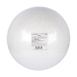 Love2art DPZ-109 Заготовка пенополистирол d 24 см 1 шт 2-й сорт Шар 240 мм, 1шт