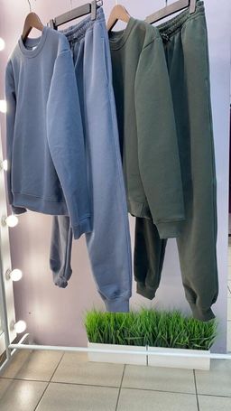 из ЛАКОСТЫ С НАЧЁСОМ Костюм мужской со свитшотом - Knitka фото 8