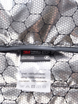 Куртка мужская удлинённая стёганая с капюшоном и графеновой подкладкой утеплитель тинсулейт