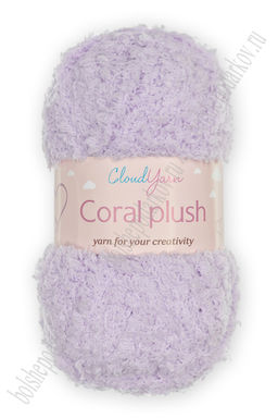 Пряжа Coral plush 100 гр (5 шт) SF-7843, фиолетовый