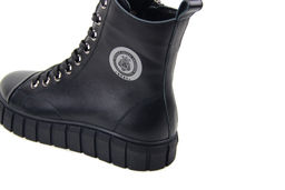 Ботинки 215.1918bl.Black/Шерсть