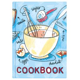 Книга для записи кулинарных рецептов арт. 59738 ЛЮБИМЫЙ РЕЦЕПТ / А5 (140х200 мм), 96 л., блок - печа