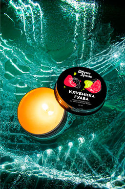 Массажная свеча Штучки-дрючки Клубника и гуава, 25 мл  фото 6